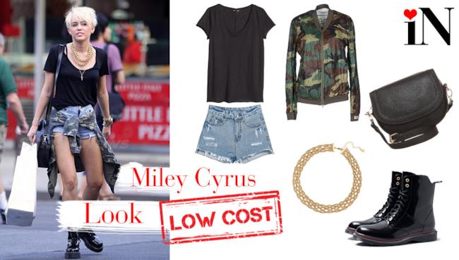 L&#39;outfit per avere uno stile urban come la cantante Miley Cyrus
