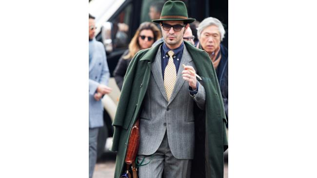 uomo in british style al Pitti 2014