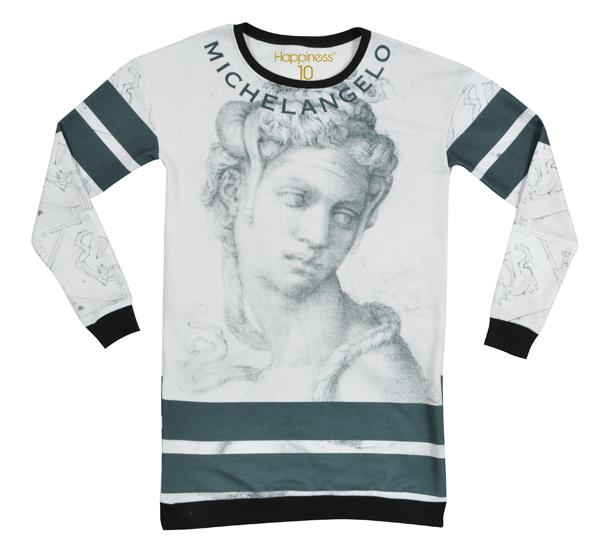 Happiness ha creato una linea dedicata a Michelangelo per il Pitti uomo 2014