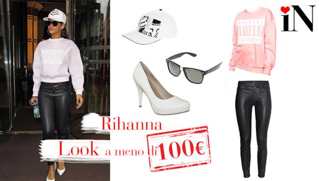 Avere uno stile come la cantante Rihanna a meno di 100€