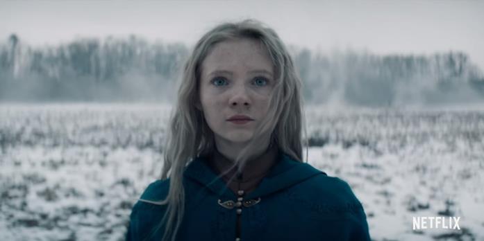 Ciri della serie tv di Netflix La piccola Ciri nella serie tv di Netflix su The Witcher
