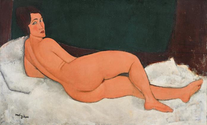 Il dipinto Nu Couché (Sur Le Côté Gauche) di Modigliani è stato venduto per 157,2 milioni di dollari