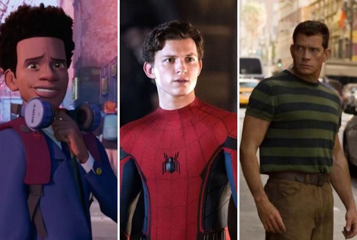 Miles Morales, Peter Parker e Sandman