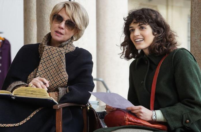 Una scena di Made in Italy con Greta Ferro e Margherita Buy