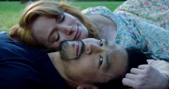 Nikki ed Andy in una scena di The Exorcist 2 The Exorcist 2, scena