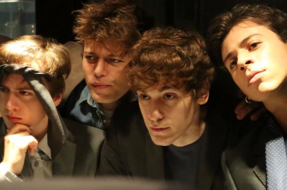 Luca, Giovanni, Martino ed Elia nella seconda stagione di Skam Italia