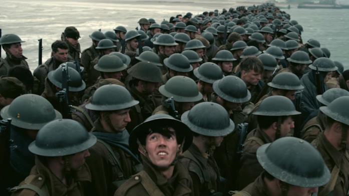 I soldati inglesi sulla spiaggia di Dunkirk