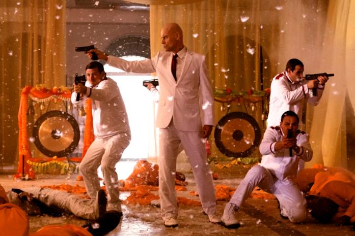 Herr Starr in quello che sa fare meglio Herr Starr in Preacher 3, durante una sparatoria
