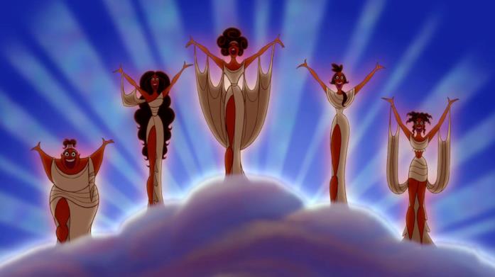 Insieme alle canzoni torneranno anche le Muse in Hercules? Le Muse narratrici della versione animata di Hercules