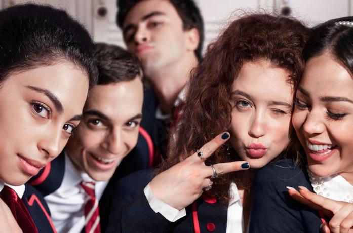 Parte del cast di Élite su Netflix