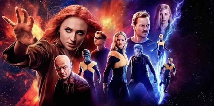X-Men: Dark Phoenix è il flop del 2019 Un poster promozionale di X-Men: Dark Phoenix