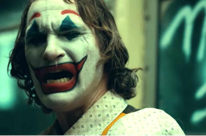 Un'immagine di Joaquin Phoenix come Joker