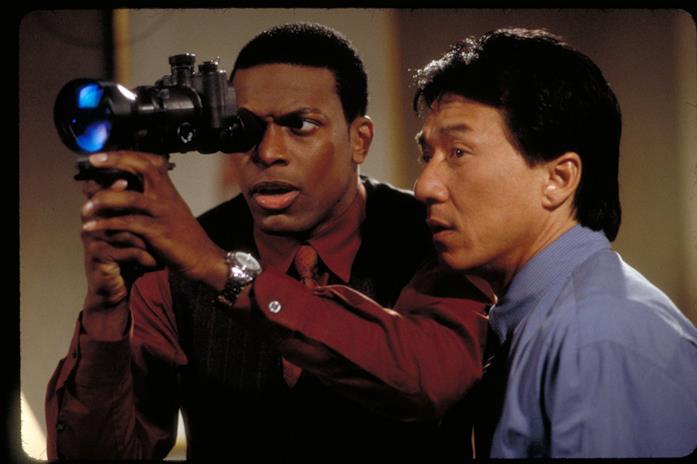 I detective James Carter e Lee Una scena di Rush Hour 2
