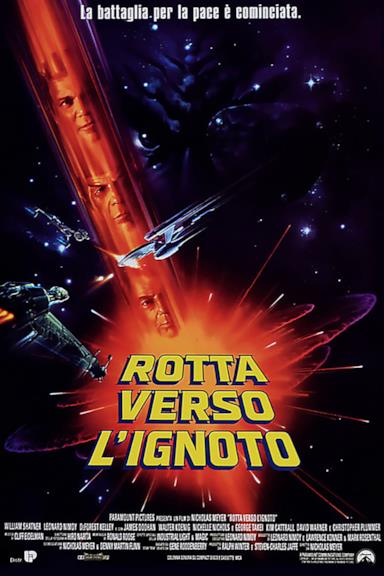 Poster Star Trek VI - Rotta verso l'ignoto