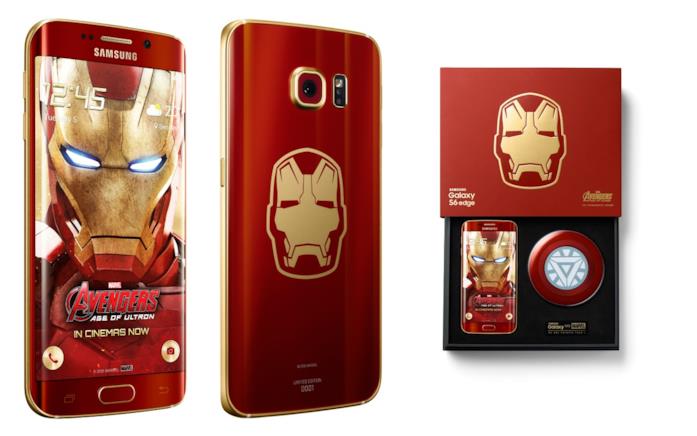 Lo smartphone di Iron Man Il telefono Samsung modellato secondo Iron Man