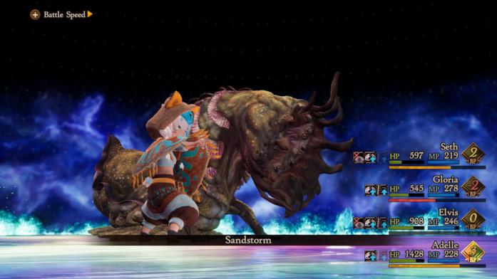 Bravely Default II Boss Battle Boss battaglia