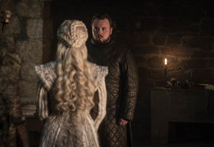 Sam e Daenerys GoT 8: l'incontro tra Sam e Daenerys