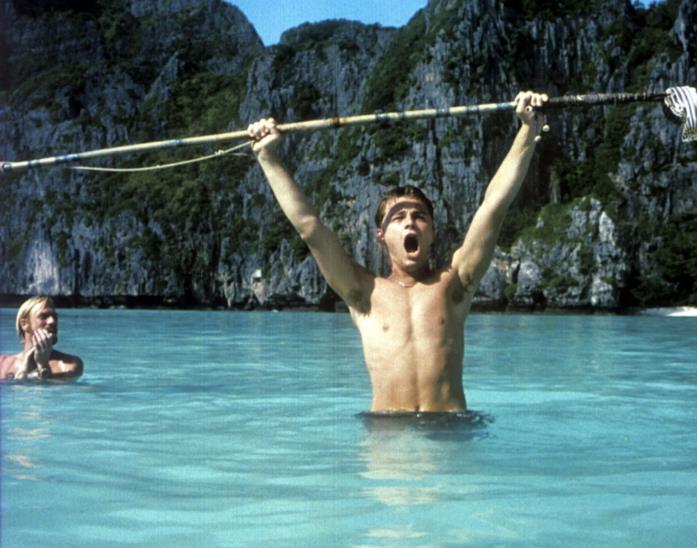 una scena del film The Beach