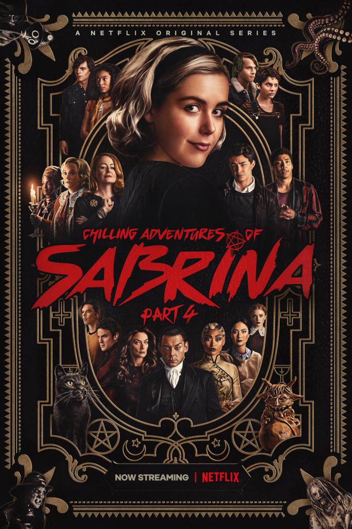 Il poster promozionale de Le terrificanti avventure di Sabrina Le terrificanti avventure di Sabrina, il poster della quarta parte