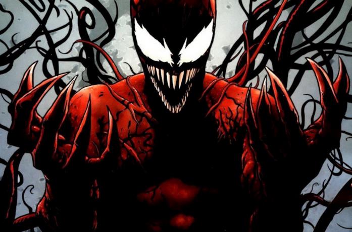 Un'immagine di Carnage dai fumetti Marvel