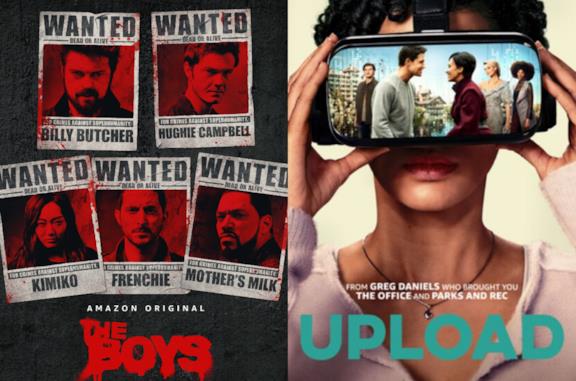 I poster di The Boys e Upload
