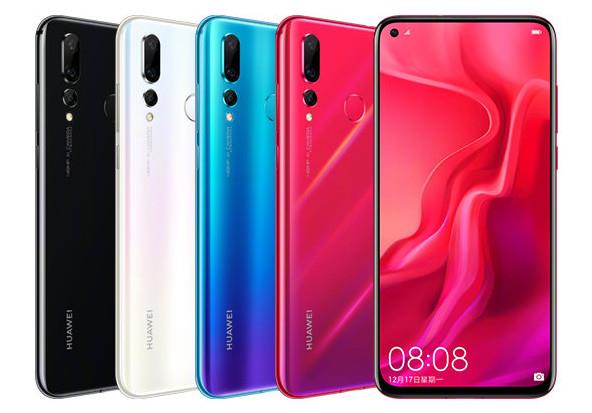 Huawei Nova 4 disponibile in diverse colorazioni Immagine stampa di Huawei Nova 4 in diverse colorazioni