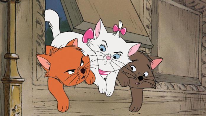 Cartoni Disney: i titoli in programmazione sulla Rai Una scena de Gli Aristogatti