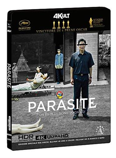 Parasite 4Kult Ltd (Bd 4K Uhd Theatrical + Bd Hd Black & White Ov Sub Ita) + Card Numerata (2 Blu Ray)