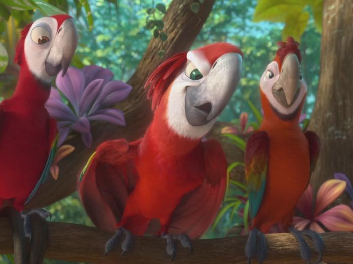 Felipe è il capo degli ara macao Felipe, Rio 2 - Missione Amazzonia