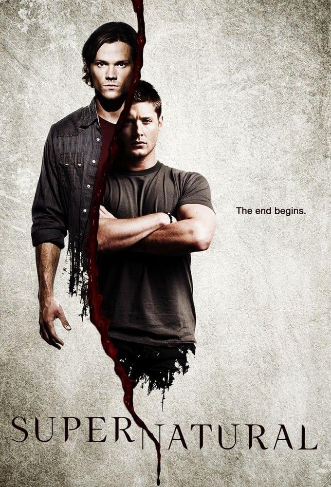 Il poster di Supernatural Jared Padalecki e Jensen Ackles nella locandina di Supernatural
