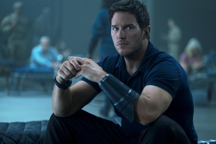 Chris Pratt ne La guerra di domani Primo piano di Chris Pratt ne La guerra di domani