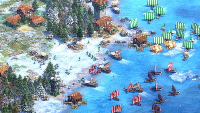 Uno screenshot di Age of Empires II