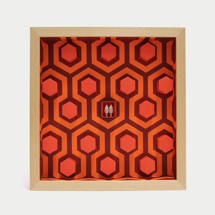 Shining di Kubrick Il quadro che omaggia Shining di Kubrick