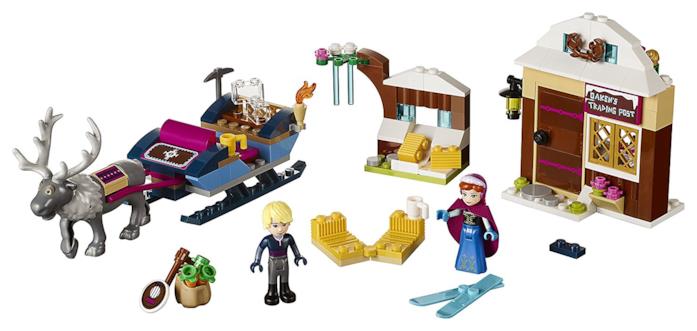 Set L'avventura sulla slitta di Anna e Kristoff di LEGO Dttagli del set L'avventura sulla slitta di Anna e Kristoff di LEGO