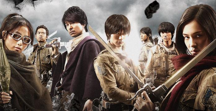 L'Attacco dei Giganti film live-action Live action Attack on Titan