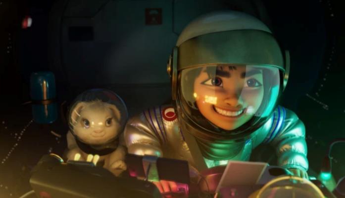 Over the Moon Una scena di Over the Moon