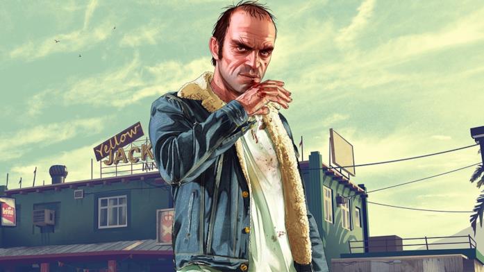 Trevor, uno dei protagonisti del blockbuster GTA V