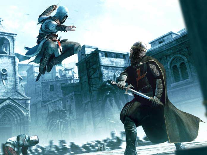 Oltre dieci anni di Assassin's Creed celebrati in un concerto sinfonico in giro per il mondo Altair in azione in Assassin's Creed