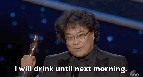 Bong Joon Ho promette di bere tutta la notte dopo aver vinto l'Oscar