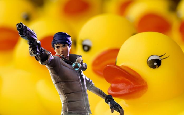 Le paperelle di gomma invadono Fortnite di Epic Games