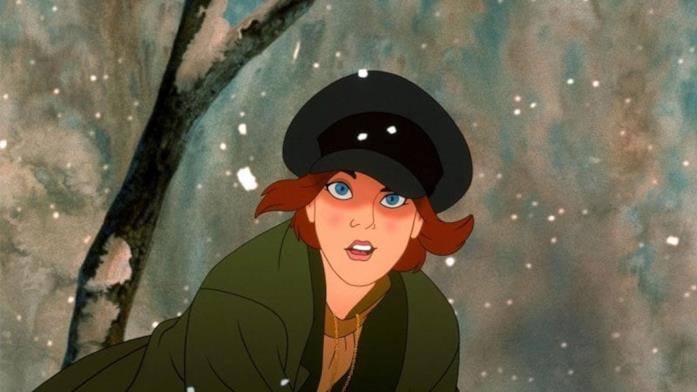 Una scena del film Anastasia del1997