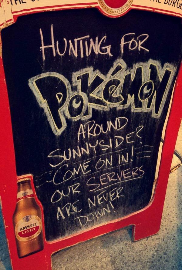 Bar Pokémon GO I bar che sfruttano la popolarità di Pokémon GO
