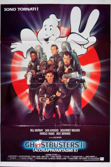 Poster Ghostbusters II (Acchiappafantasmi II)