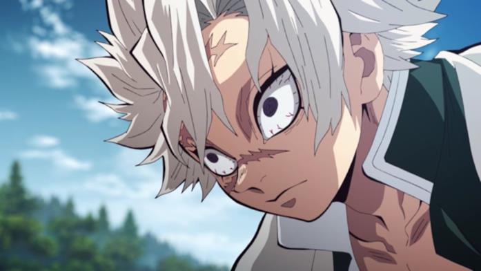 Sanemi Shinazugawa di Demon Slayer Il pilastro del vento