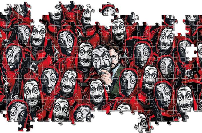 La casa di carta, stranger things e altri puzzle ispirati alle serie TV