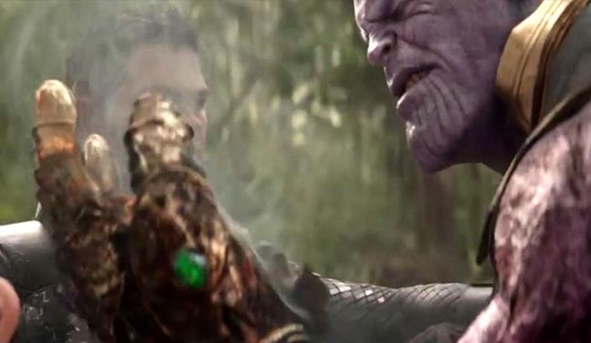 Thanos e il suo guanto