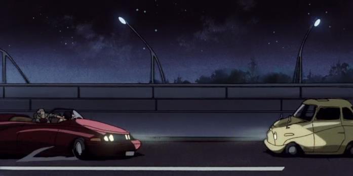 La Fiat di Lupin in Cowby Bebop L'auto di Lupin in Cowboy Bebop