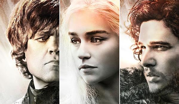 Alcuni dei protagonisti di Game of Thrones