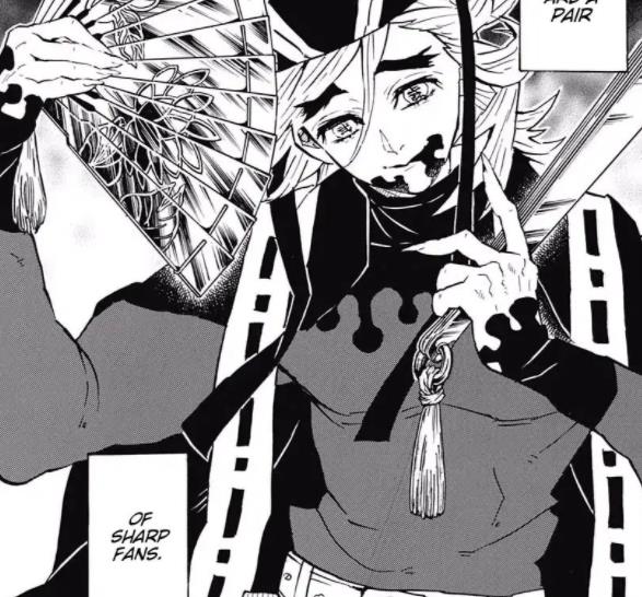 Doma di Demon Slayer Doma la luna crescente