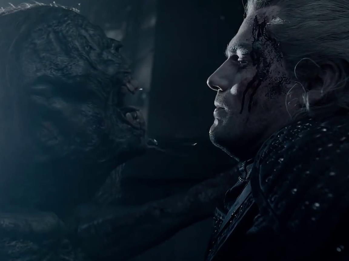 Henry Cavill interpreta Geralt di Rivia in The Witcher